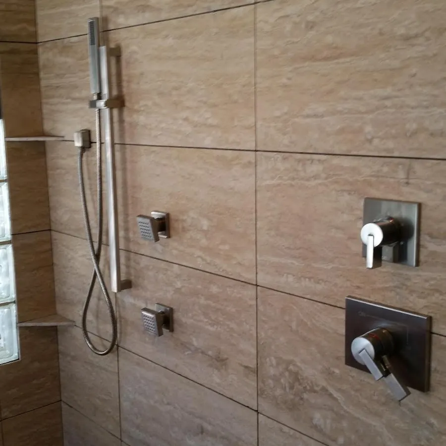 Shower fixture installation for Frozen Pipe Repair in Easton